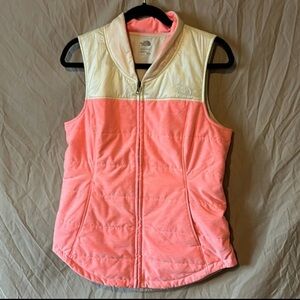 north face puffer vest